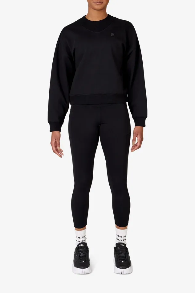 Sweatshirts and Hoodies Women Fila Elevated Essentials Crew