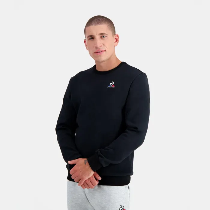 Sweatshirts Men Le Coq Sportif Essentiels RoundNeck Sweatshirtshirt Black