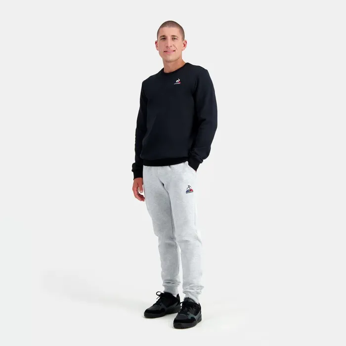 Sweatshirts Men Le Coq Sportif Essentiels RoundNeck Sweatshirtshirt Black Sweatshirts Men Le Coq Sportif Essentiels RoundNeck Sweatshirtshirt Black