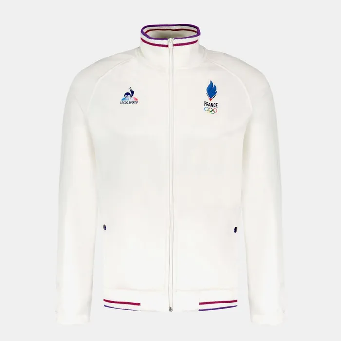 Sweatshirts Men Le Coq Sportif France039s Olympic Team ZipUp Sweatshirtshirt