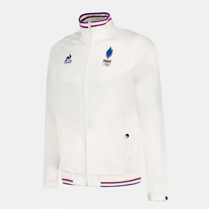 Sweatshirts Men Le Coq Sportif France039s Olympic Team ZipUp Sweatshirtshirt