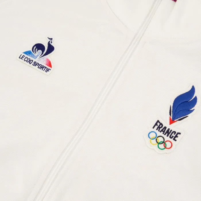 Sweatshirts Men Le Coq Sportif France039s Olympic Team ZipUp Sweatshirtshirt