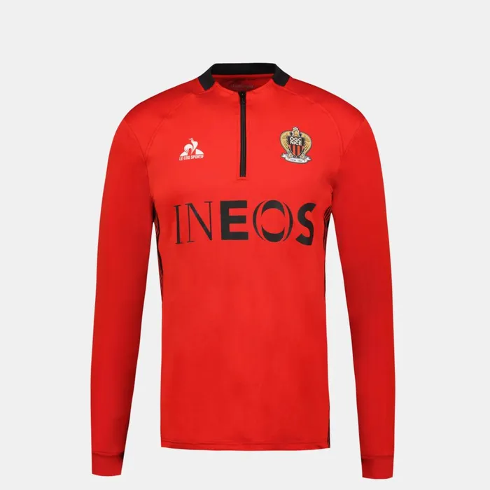 Sweatshirts Men Le Coq Sportif OGC Nice 8211 Training Resistance Sweatshirt Red N Sweatshirts Men Le Coq Sportif OGC Nice 8211 Training Resistance Sweatshirt Red N