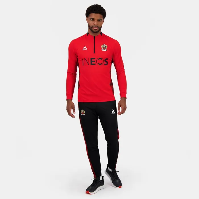 Sweatshirts Men Le Coq Sportif OGC Nice 8211 Training Resistance Sweatshirt Red N Sweatshirts Men Le Coq Sportif OGC Nice 8211 Training Resistance Sweatshirt Red N