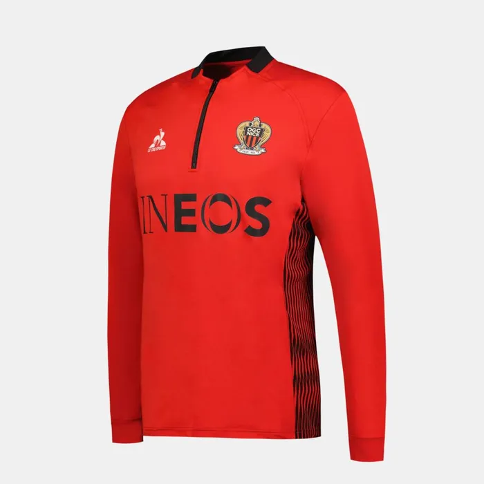 Sweatshirts Men Le Coq Sportif OGC Nice 8211 Training Resistance Sweatshirt Red N Sweatshirts Men Le Coq Sportif OGC Nice 8211 Training Resistance Sweatshirt Red N