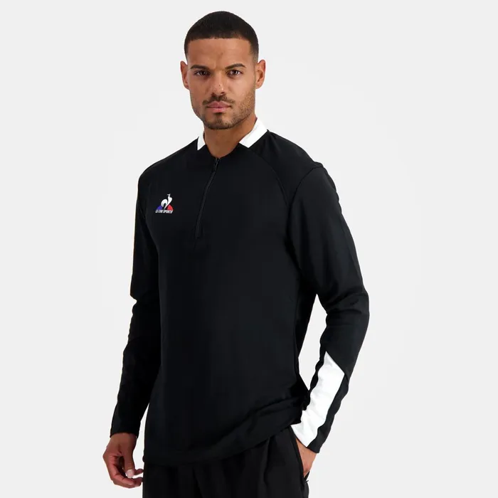 Sweatshirts Men Le Coq Sportif Training Sweatshirt Black