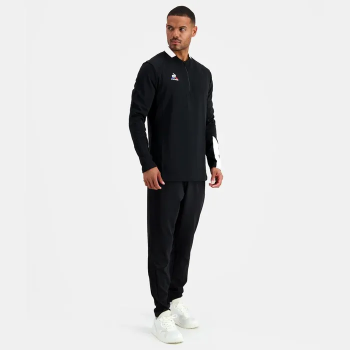 Sweatshirts Men Le Coq Sportif Training Sweatshirt Black Sweatshirts Men Le Coq Sportif Training Sweatshirt Black