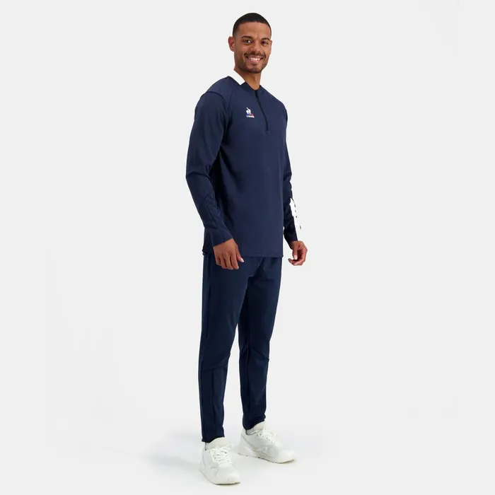 Sweatshirts Men Le Coq Sportif Training Sweatshirt Dress Blues Sweatshirts Men Le Coq Sportif Training Sweatshirt Dress Blues
