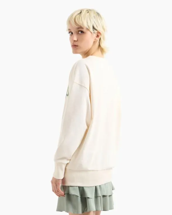 Sweatshirts Without Hood White Women Armani Matching Sets Sweatshirts Without Hood White Women Armani Matching Sets