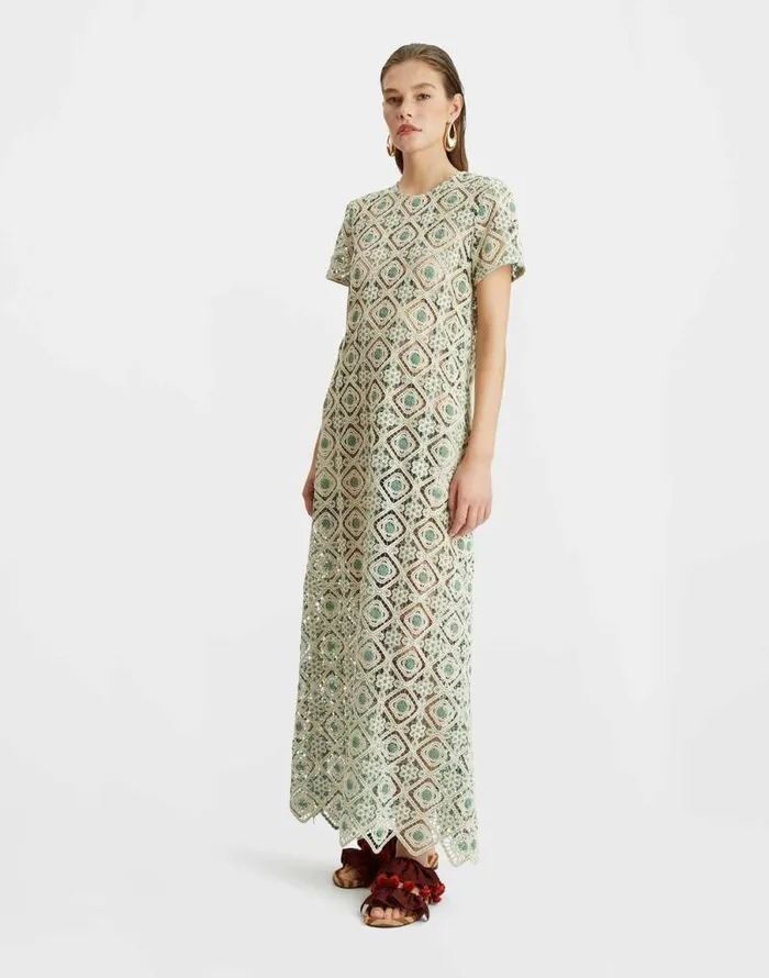 Swing Dress Agua Cream Women La Double J Dresses
