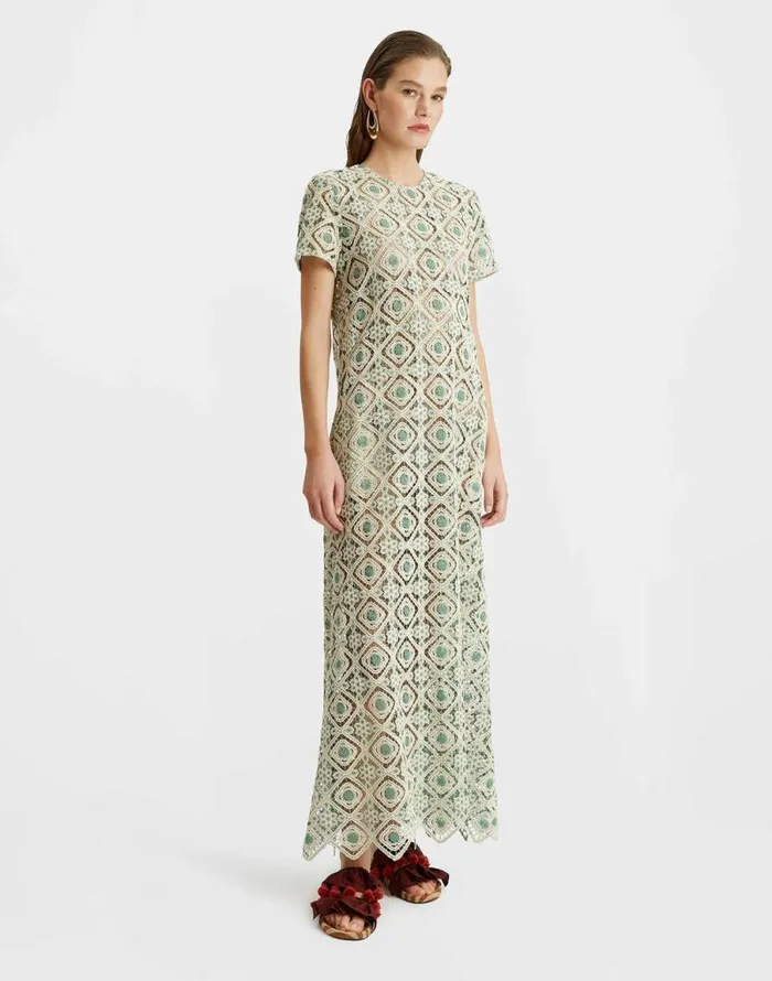 Swing Dress Agua Cream Women La Double J Dresses Swing Dress Agua Cream Women La Double J Dresses
