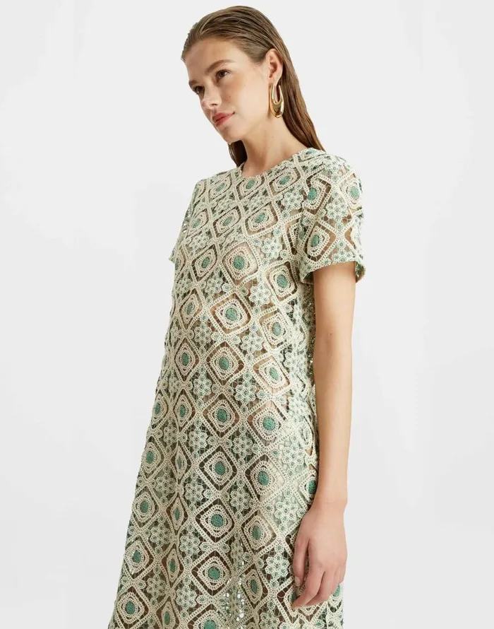 Swing Dress Agua Cream Women La Double J Dresses Swing Dress Agua Cream Women La Double J Dresses