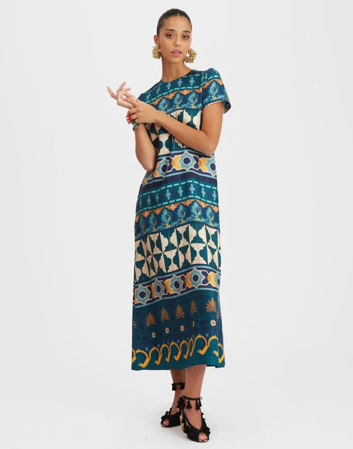 Swing Dress Casareale Place Emerald Women La Double J Dresses