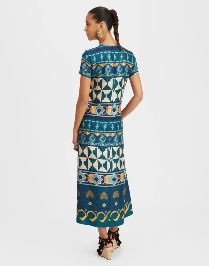 Swing Dress Casareale Place Emerald Women La Double J Dresses Swing Dress Casareale Place Emerald Women La Double J Dresses