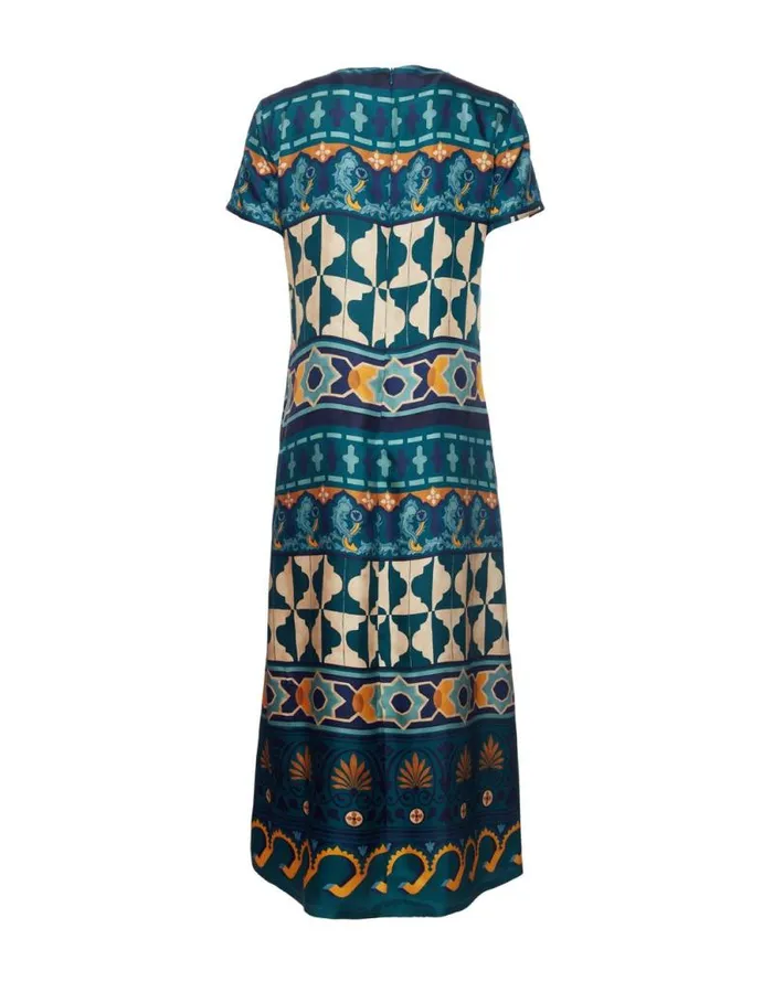 Swing Dress Casareale Place Emerald Women La Double J Dresses Swing Dress Casareale Place Emerald Women La Double J Dresses