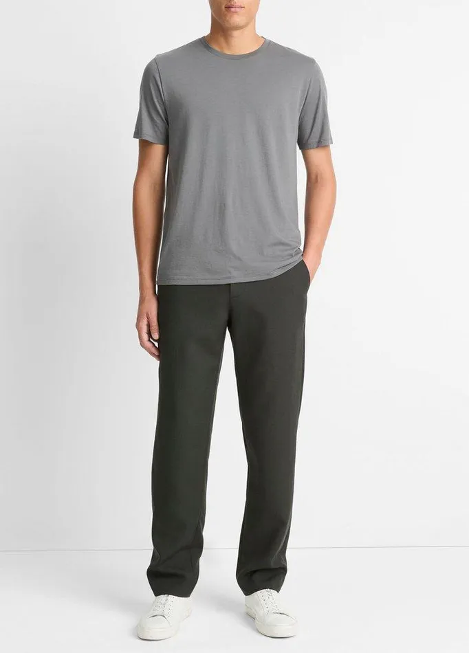 TShirts and Polos Men Vince Pima Cotton Crew Neck TShirt Raincloud