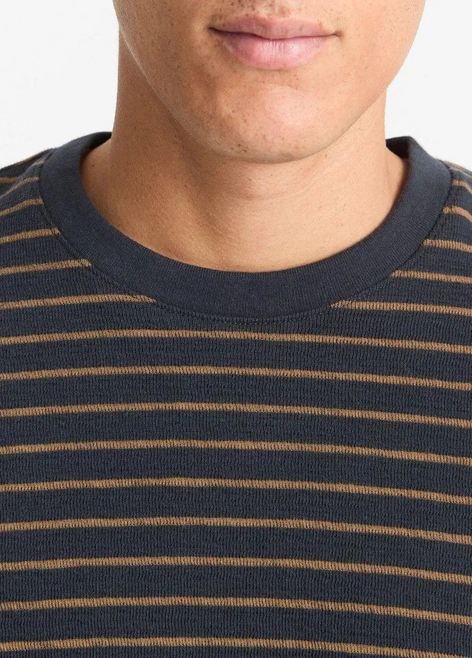TShirts and Polos Men Vince Slub Stripe CottonBlend LongSleeve TShirt Coastalcedar TShirts and Polos Men Vince Slub Stripe CottonBlend LongSleeve TShirt Coastalcedar
