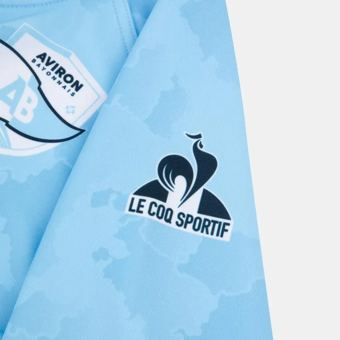 Tshirts And Tops Men Le Coq Sportif Aviron Bayonnais 8211 Match Outfit TShirt Fly Bluenew Optical White
