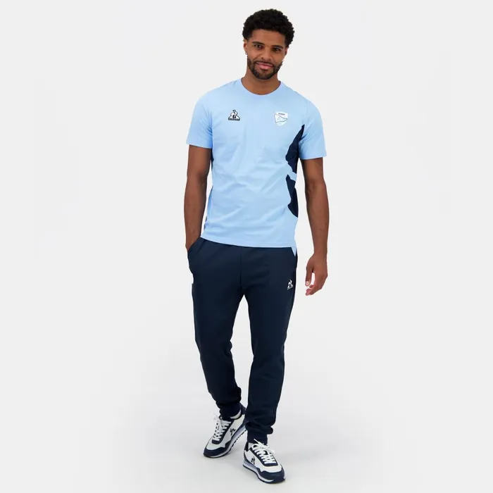 Tshirts And Tops Men Le Coq Sportif Aviron Bayonnais TShirt Fly Blue