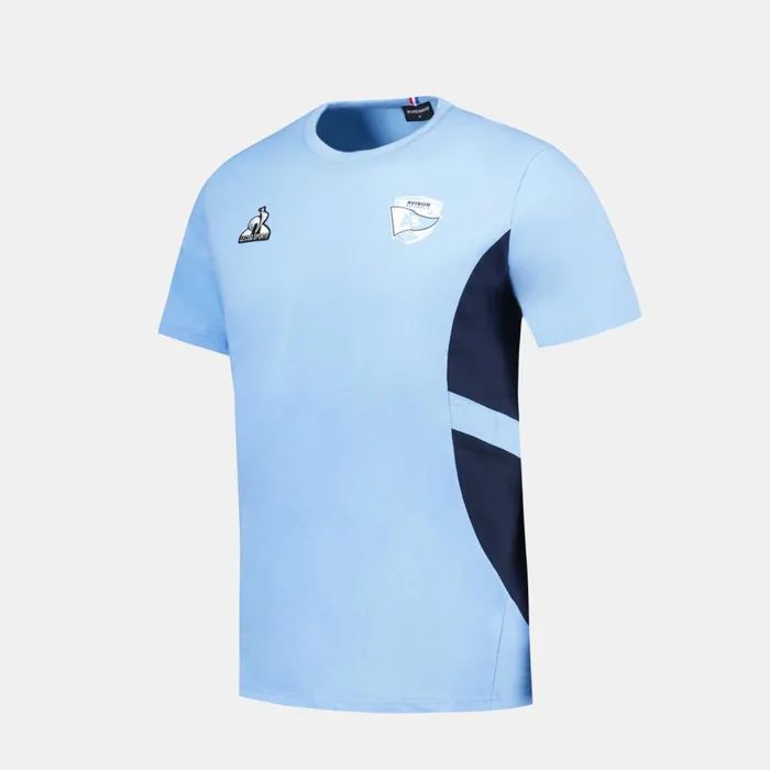 Tshirts And Tops Men Le Coq Sportif Aviron Bayonnais TShirt Fly Blue