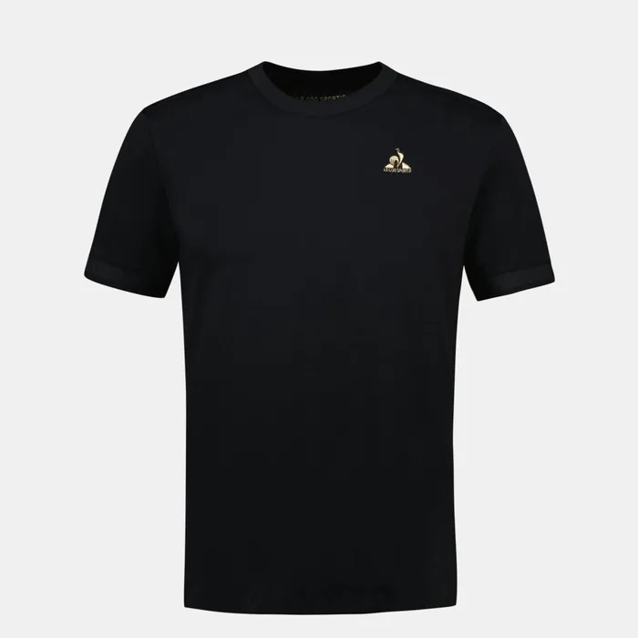 Tshirts And Tops Men Le Coq Sportif Coq D039or TShirt En Interlock 240g Coton Black