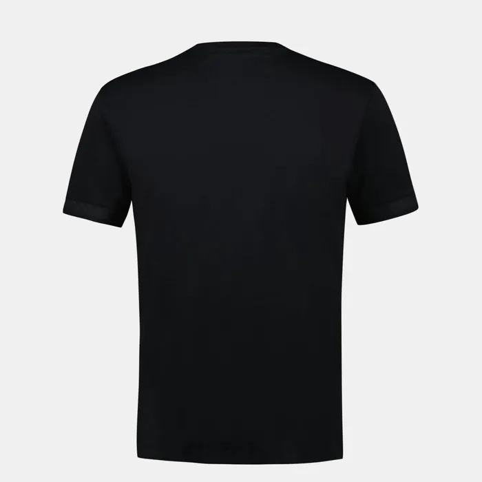 Tshirts And Tops Men Le Coq Sportif Coq D039or TShirt En Interlock 240g Coton Black