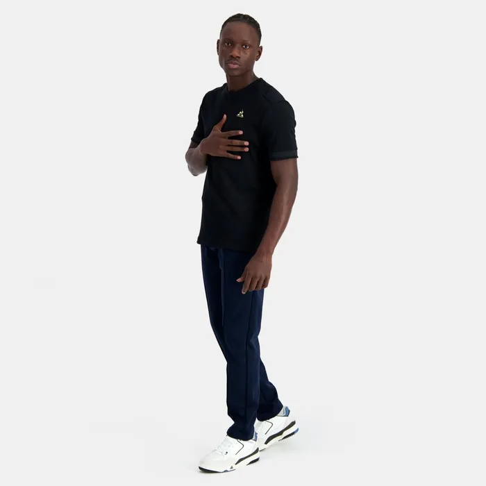 Tshirts And Tops Men Le Coq Sportif Coq D039or TShirt En Interlock 240g Coton Black
