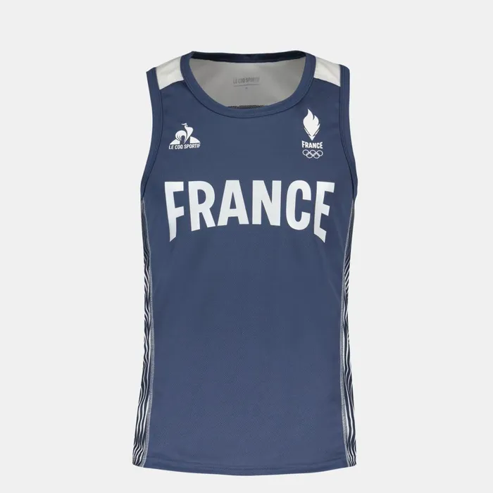 Tshirts And Tops Men Le Coq Sportif France039s Olympic Team Tank Top Insignia Blue