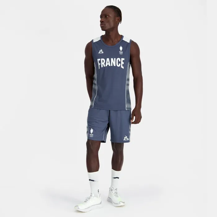Tshirts And Tops Men Le Coq Sportif France039s Olympic Team Tank Top Insignia Blue