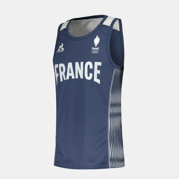 Tshirts And Tops Men Le Coq Sportif France039s Olympic Team Tank Top Insignia Blue