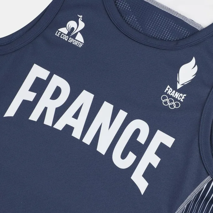 Tshirts And Tops Men Le Coq Sportif France039s Olympic Team Tank Top Insignia Blue