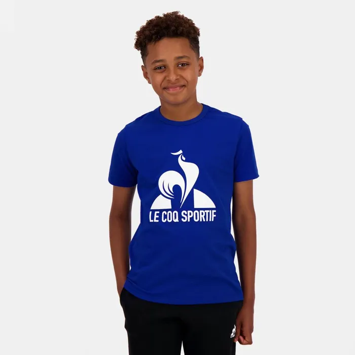 Tshirts Kids Le Coq Sportif Essentiels Tshirt Enfant Bleu Electro