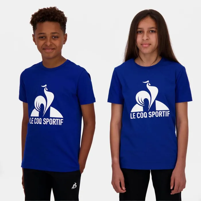 Tshirts Kids Le Coq Sportif Essentiels Tshirt Enfant Bleu Electro Tshirts Kids Le Coq Sportif Essentiels Tshirt Enfant Bleu Electro