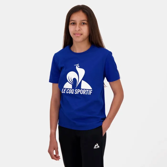 Tshirts Kids Le Coq Sportif Essentiels Tshirt Enfant Bleu Electro Tshirts Kids Le Coq Sportif Essentiels Tshirt Enfant Bleu Electro