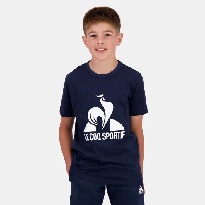 Tshirts Kids Le Coq Sportif Essentiels TShirt Kids Dress Blues