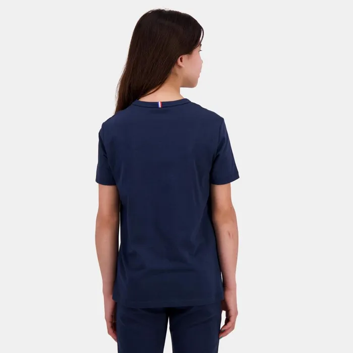 Tshirts Kids Le Coq Sportif Essentiels TShirt Kids Dress Blues Tshirts Kids Le Coq Sportif Essentiels TShirt Kids Dress Blues