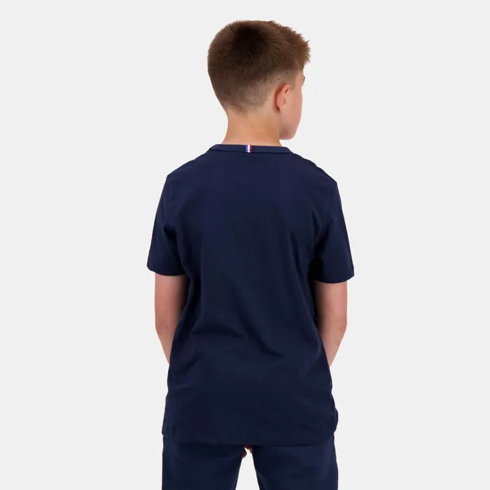 Tshirts Kids Le Coq Sportif Essentiels TShirt Kids Dress Blues Tshirts Kids Le Coq Sportif Essentiels TShirt Kids Dress Blues