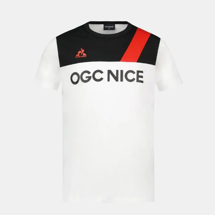 Tshirts Kids Le Coq Sportif OGC Nice TShirt Kids Nowblack