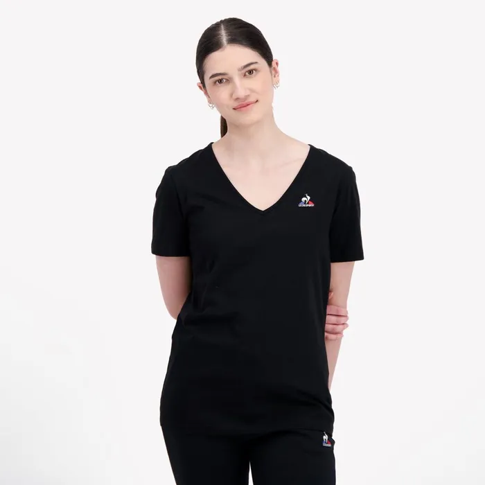 Tshirts Polos Shirts And Tops Women Le Coq Sportif Essentiels TShirt Black