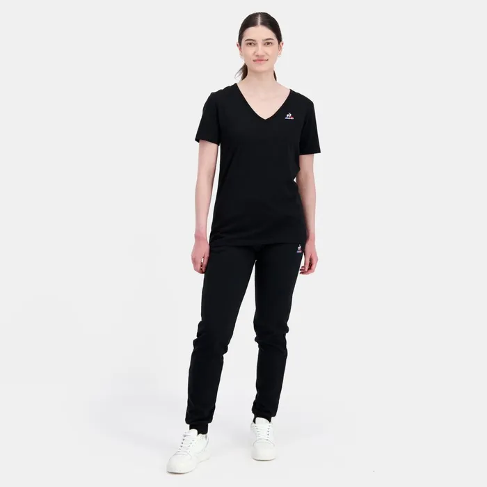Tshirts Polos Shirts And Tops Women Le Coq Sportif Essentiels TShirt Black Tshirts Polos Shirts And Tops Women Le Coq Sportif Essentiels TShirt Black