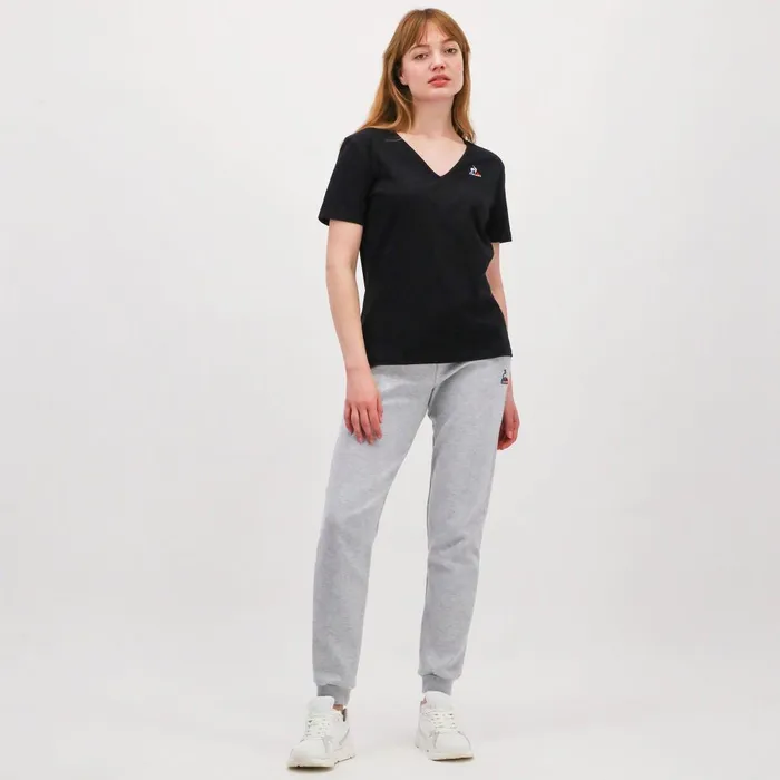 Tshirts Polos Shirts And Tops Women Le Coq Sportif Essentiels TShirt Black Tshirts Polos Shirts And Tops Women Le Coq Sportif Essentiels TShirt Black
