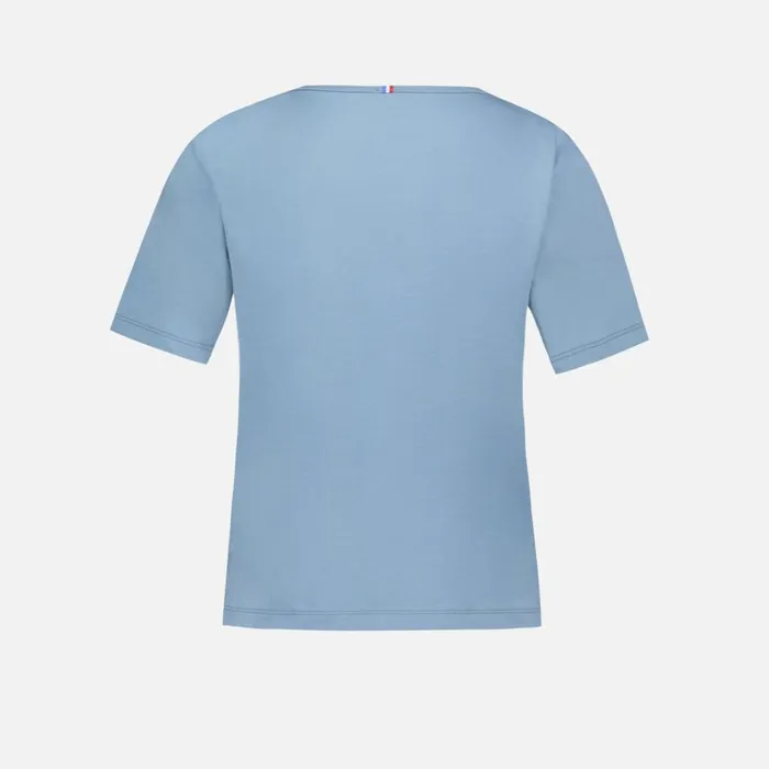 Tshirts Polos Shirts And Tops Women Le Coq Sportif Essentiels Tshirt Femme Faded Denim Tshirts Polos Shirts And Tops Women Le Coq Sportif Essentiels Tshirt Femme Faded Denim