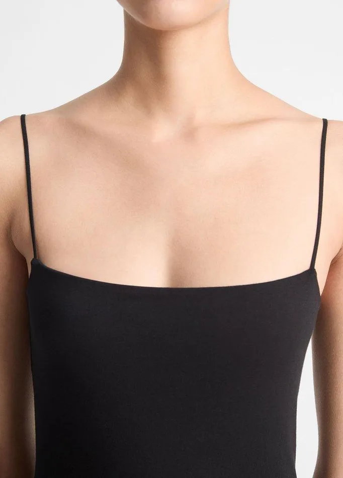 TShirts Women Vince Pima Cotton Camisole Black TShirts Women Vince Pima Cotton Camisole Black