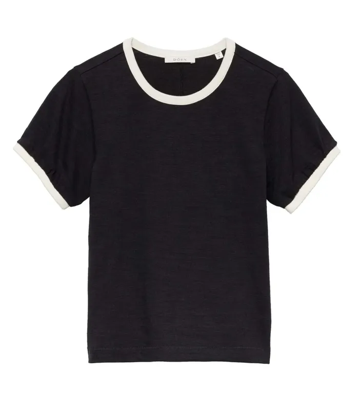 Tees Women DEN Mandi Tee Black Tees Women DEN Mandi Tee Black