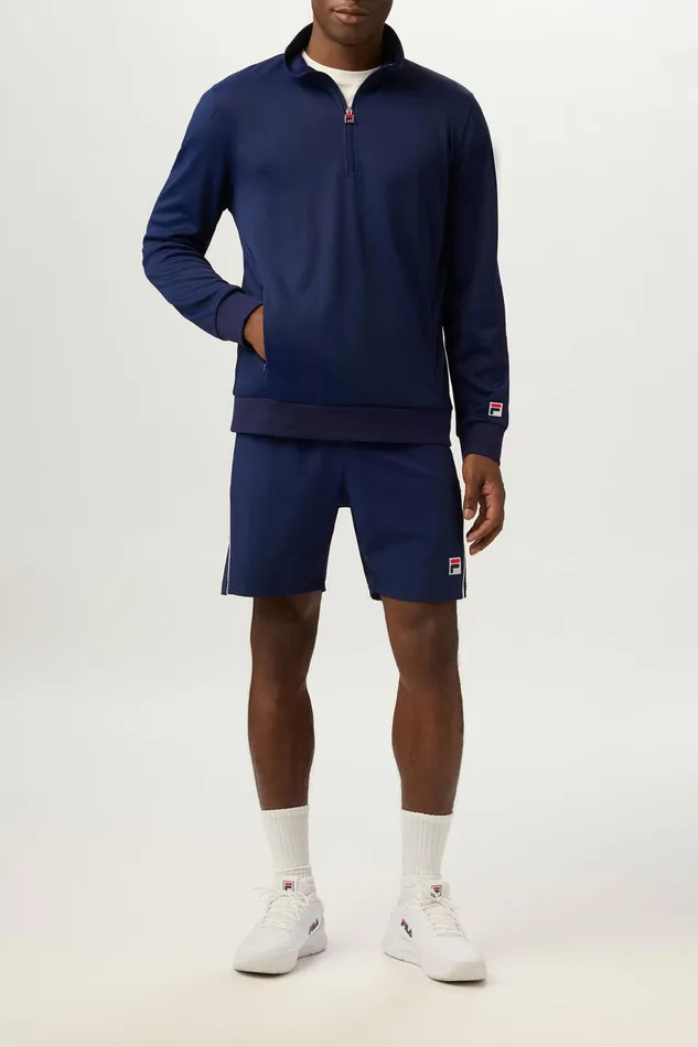Tennis Men Fila Long Sleeve 14 Zip Tennis Men Fila Long Sleeve 14 Zip