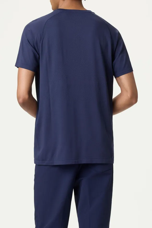 Tennis Men Fila Lucky Ace Short Sleeve Seamless Crew 400 Fila Navy Tennis Men Fila Lucky Ace Short Sleeve Seamless Crew 400 Fila Navy