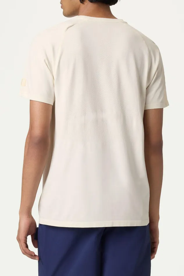 Tennis Men Fila Lucky Ace Short Sleeve Seamless Crew 920 Gardenia Tennis Men Fila Lucky Ace Short Sleeve Seamless Crew 920 Gardenia