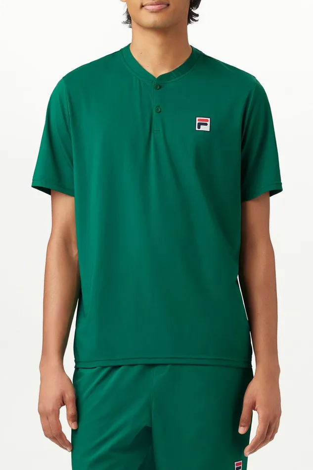 Tennis Men Fila SHORT SLEEVE HENLEY