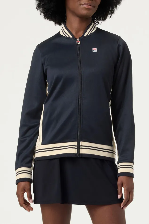 Tennis Women Fila Performance Iconic Settanta Jacket 978 Blackangora Tennis Women Fila Performance Iconic Settanta Jacket 978 Blackangora