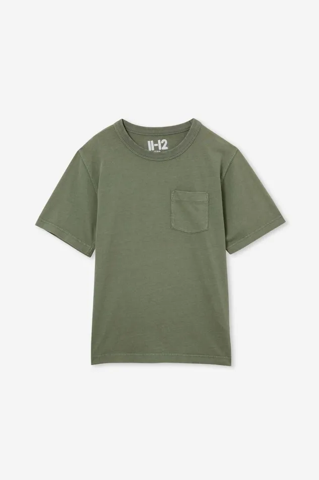 The Eddy Essential Short Sleeve Tee Swag Green Wash GirlsBoys Cotton On Extended Sizes 1114 The Eddy Essential Short Sleeve Tee Swag Green Wash GirlsBoys Cotton On Extended Sizes 1114